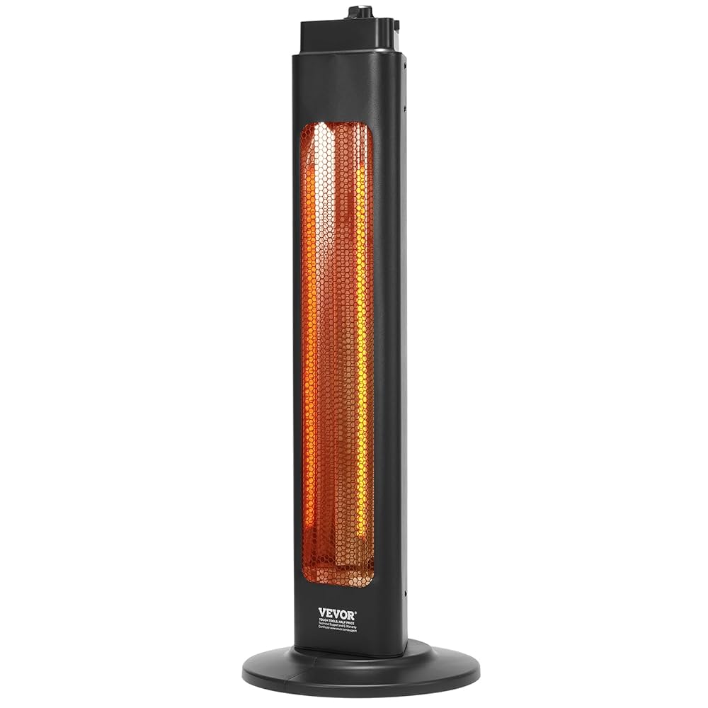 VEVOR Infrared Heater, 1500W Oscillation Electric Space